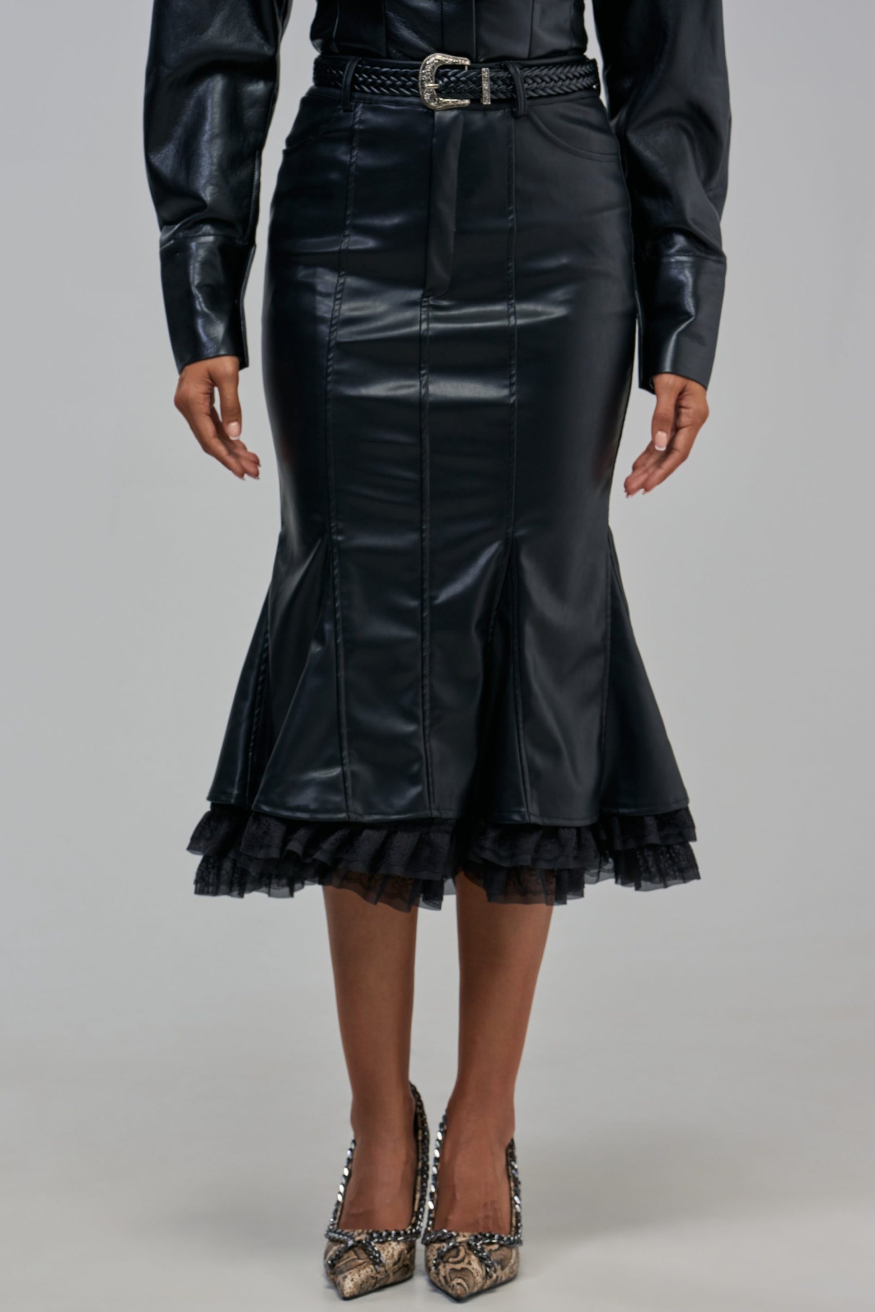 FEEL LIKE A QUEEN MIDI SKIRT - Image 5