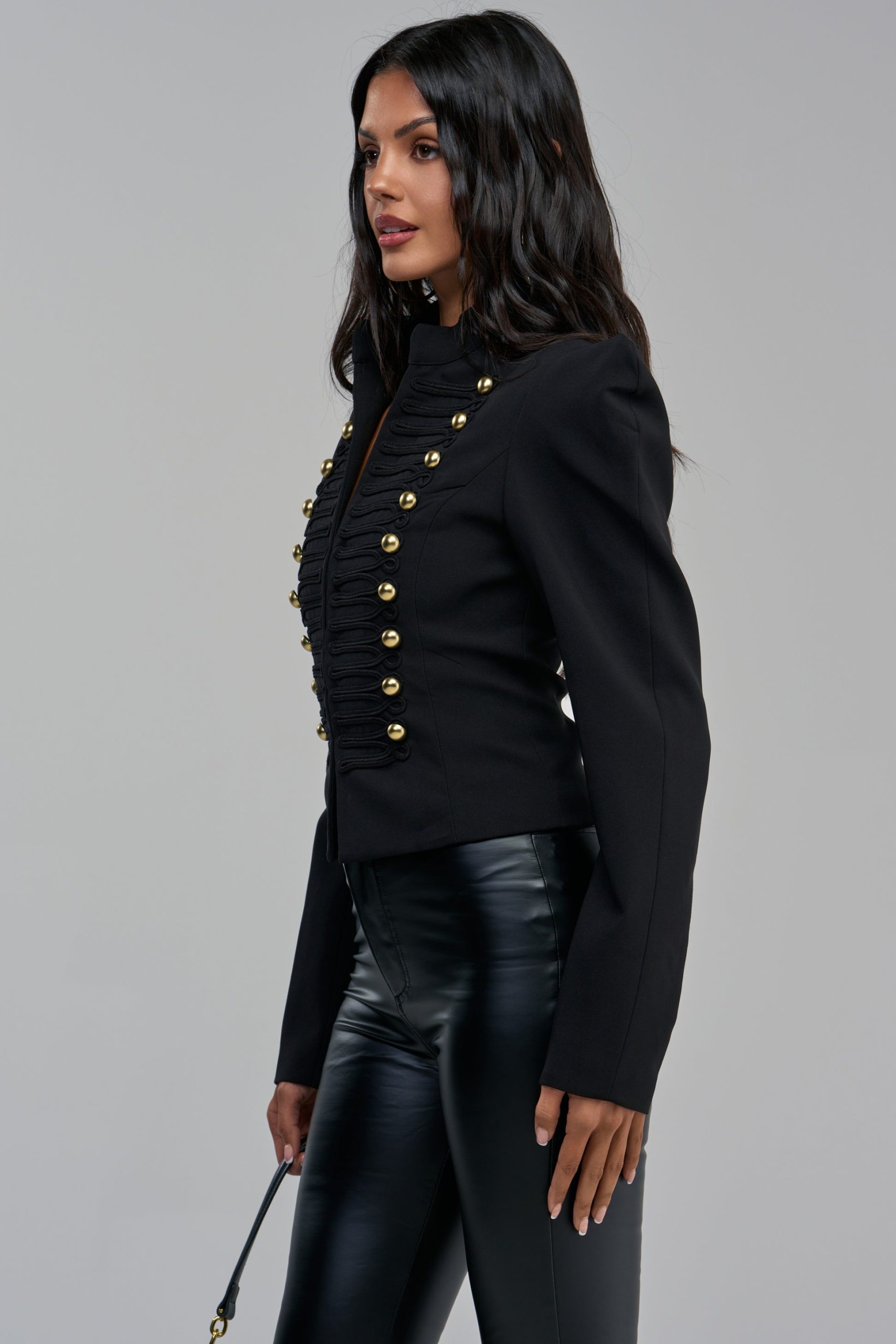SINCLAIR PUFF SHOULDER BLAZER - Image 4
