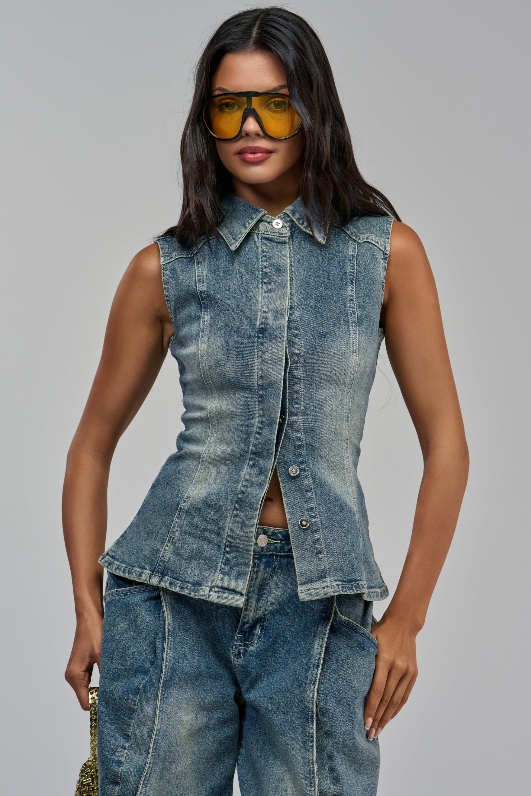 AUBERGINE BUTTON DOWN - Image 5