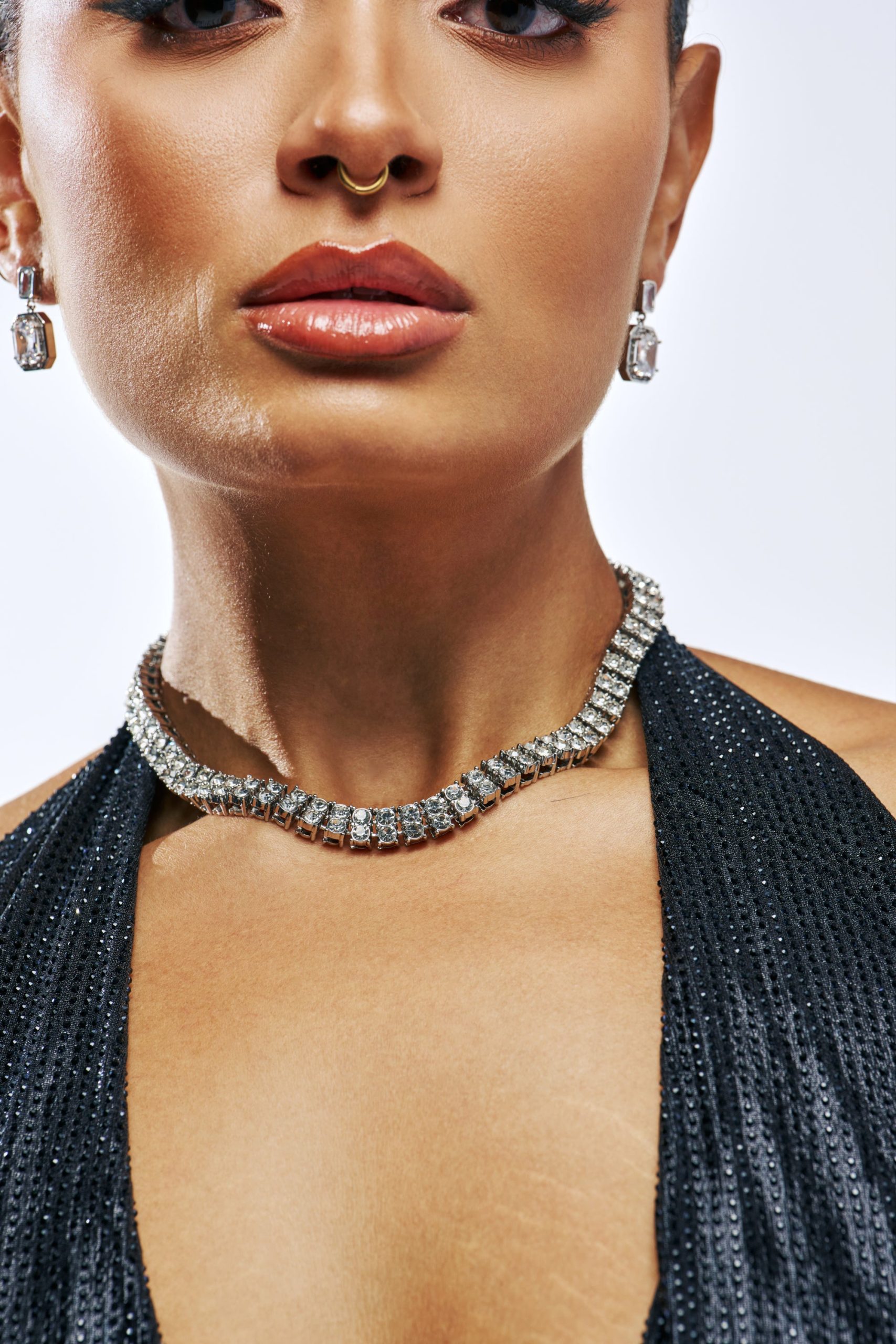 DOUBLE TENNIS NECKLACE - Image 3