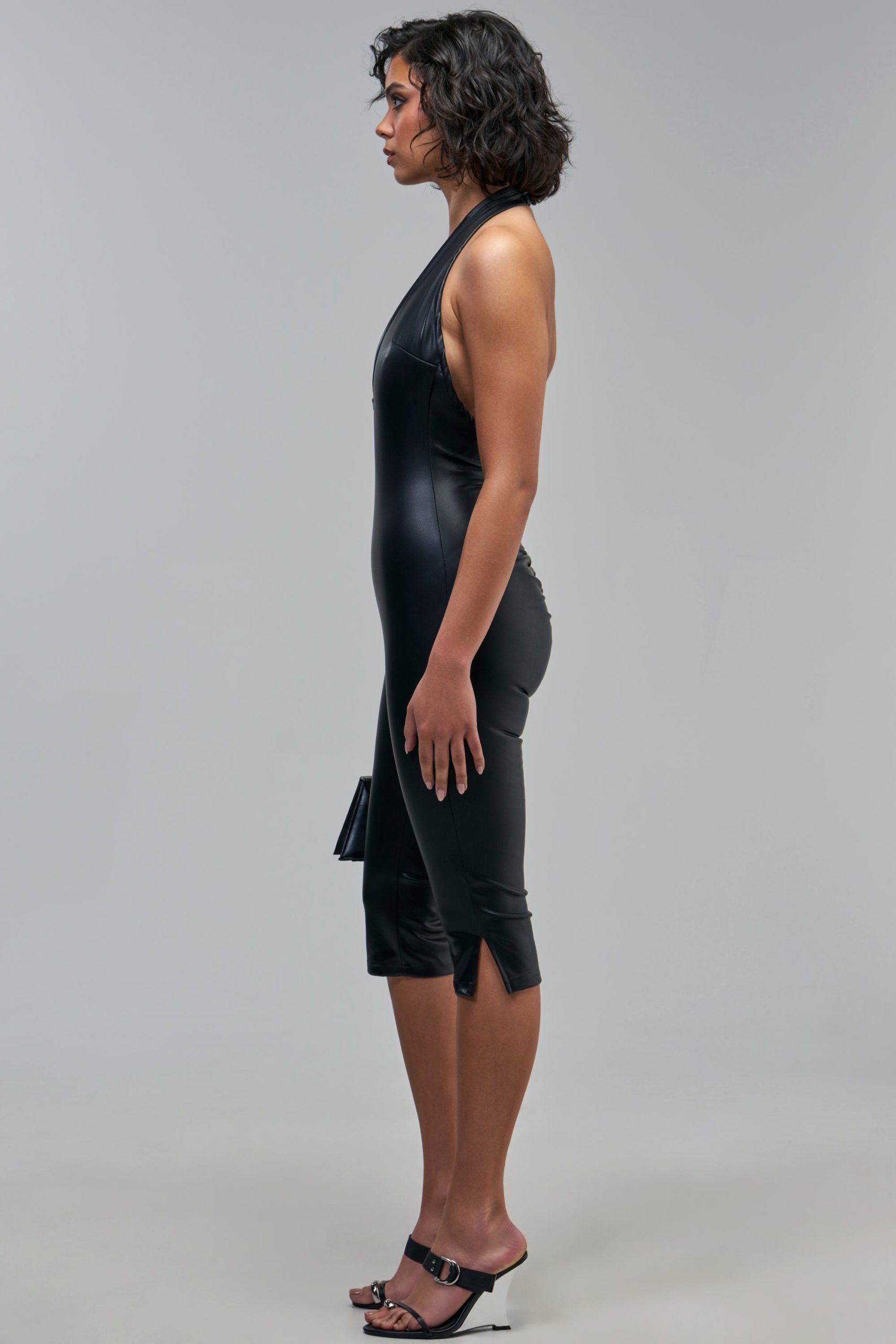 BREAK THE INTERNET CAPRI JUMPSUIT - Image 4
