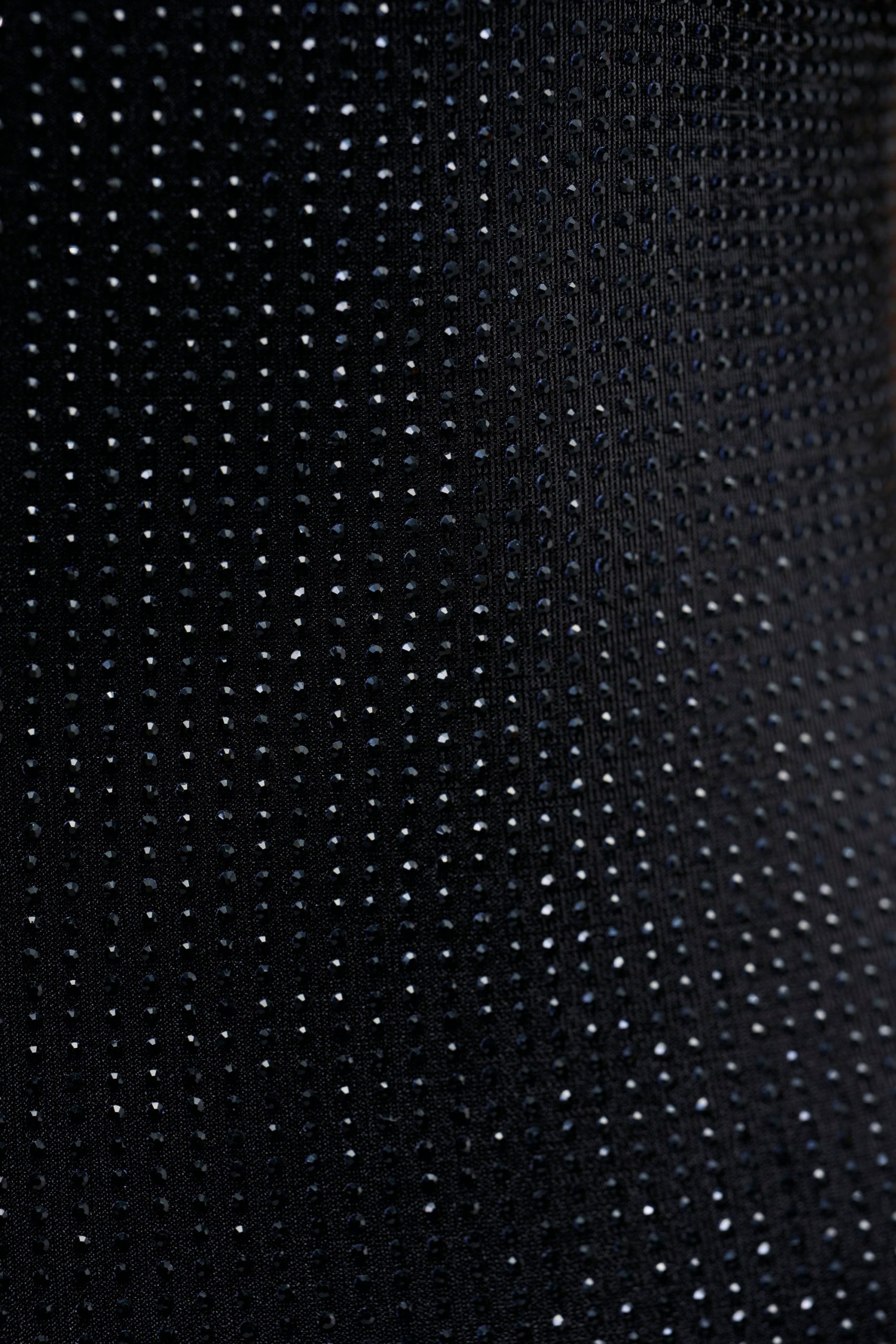 HAVING A BALL RHINESTONE MIDI DRESS IN BLACK - Image 2