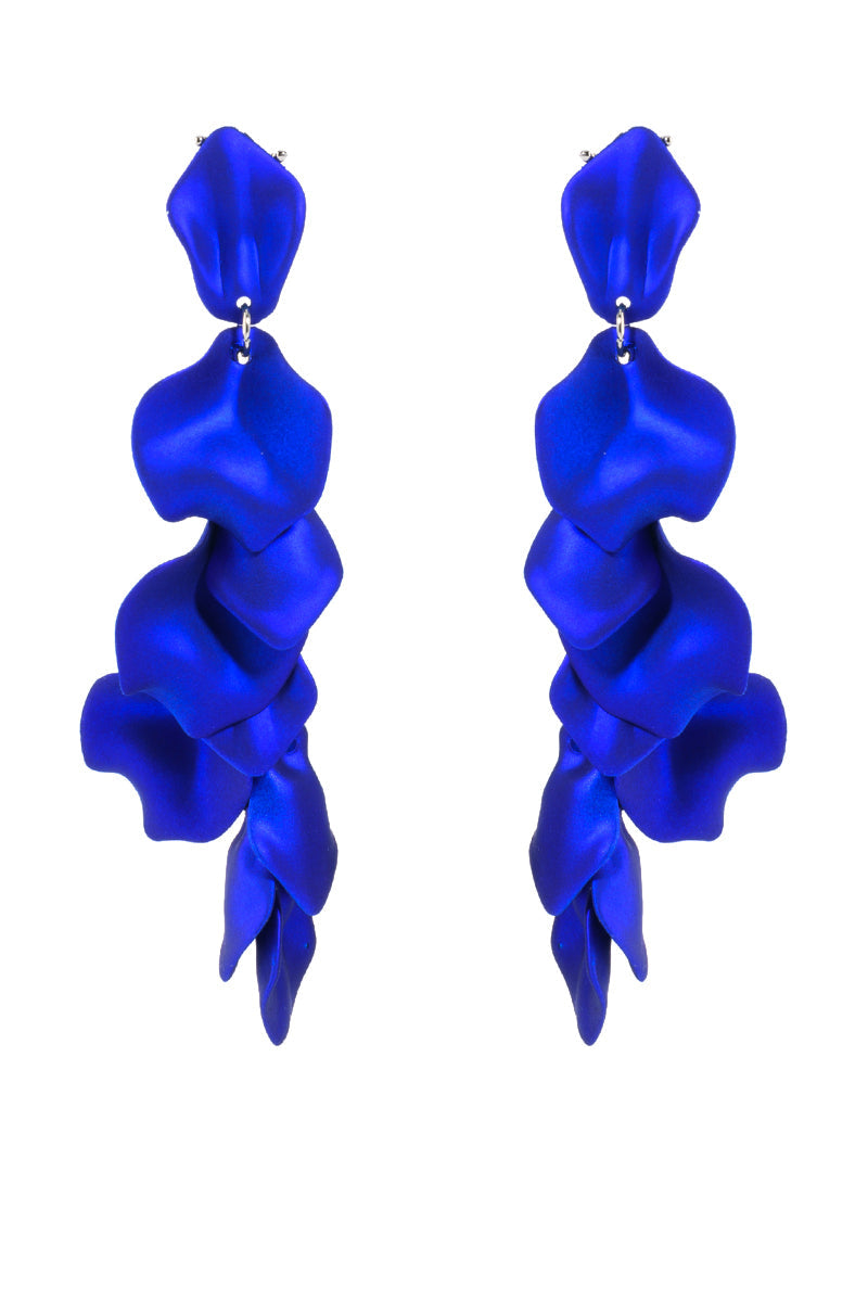 BLUE PETAL EARRING - Image 4